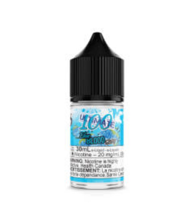 Ultimate 100 Salt 30ml - Blue Blood (ONTARIO)