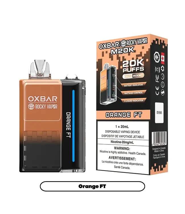 OXBAR 20K Disposable 20ml Orange FT (ONTARIO)