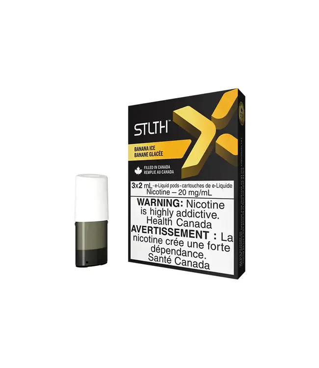 STLTH-X Pods (3pk) Banana Ice (ONTARIO)