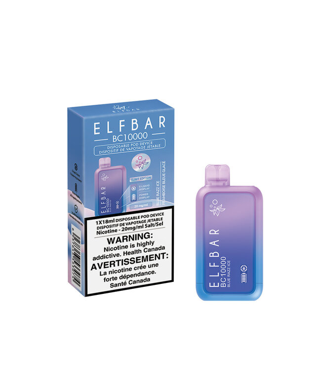 ELF BAR 10K Disposable 18ml Blue Razz Ice (ONTARIO)