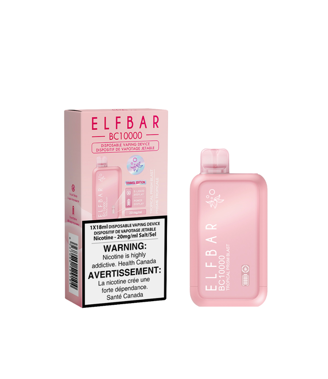 ELF BAR 10K Disposable 18ml Tropical Prism Blast (ONTARIO)