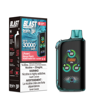 DRIP'N FASTA BLAST 30K Mango Peach Watermelon Ice (ONTARIO)