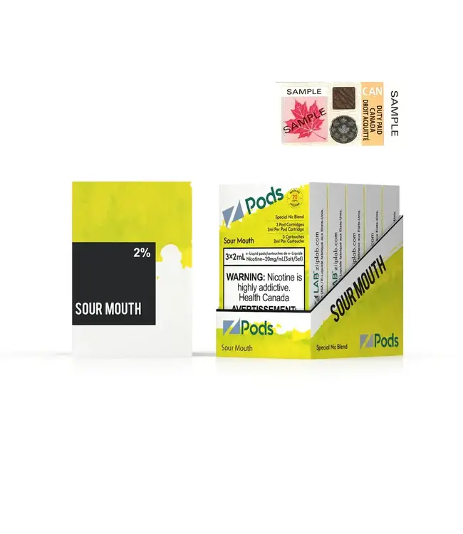 ZPods (3pk) Crystal Sting (Sour Mouth) (ONTARIO)