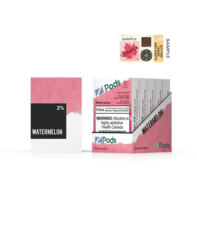 ZPods (3pk) Watermelon (ONTARIO)