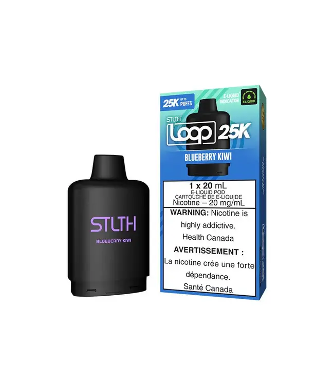 STLTH LOOP 25K (1pk) 20ml Pod - Blueberry Kiwi (ONTARIO)