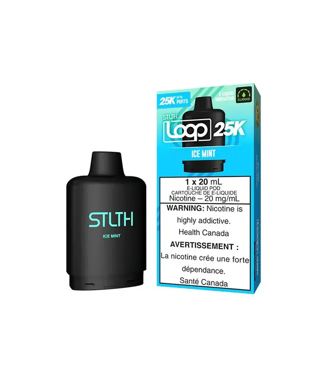 STLTH LOOP 25K (1pk) 20ml Pod - Ice Mint (ONTARIO)