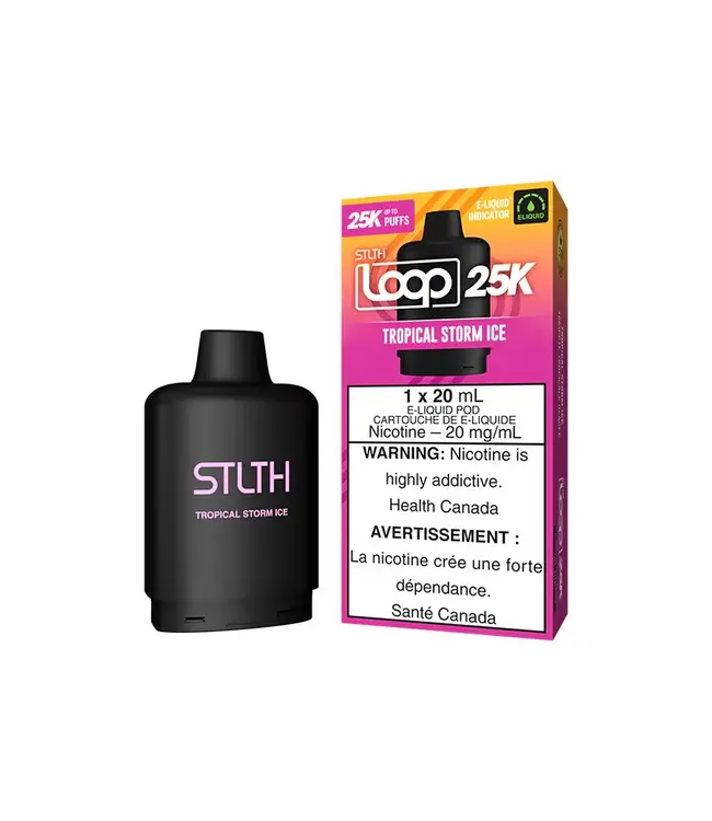 STLTH LOOP 25K (1pk) 20ml Pod - Tropical Storm Ice (ONTARIO)