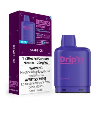 LEVEL X BOOST - DRIP'N Grape Ice (ONTARIO)