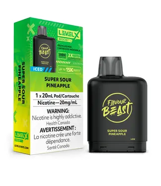 LEVEL X BOOST - FLAVOUR BEAST Super Sour Pineapple (ONTARIO)