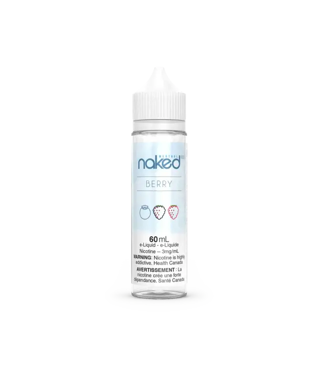 Naked 100 Menthol 60ml Naked 100 Menthol - Berry ICE (ONTARIO)