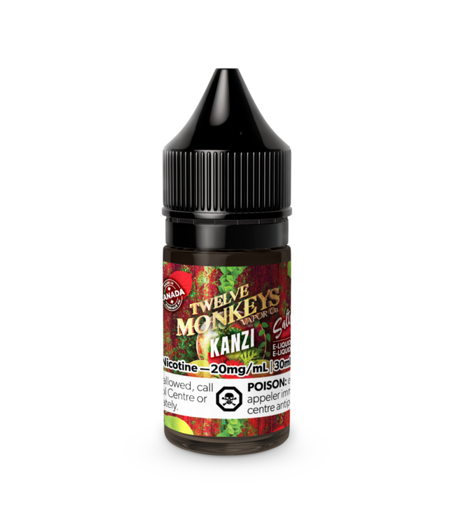 Twelve Monkeys 30ml Twelve Monkeys Salt - Kanzi (ONTARIO)