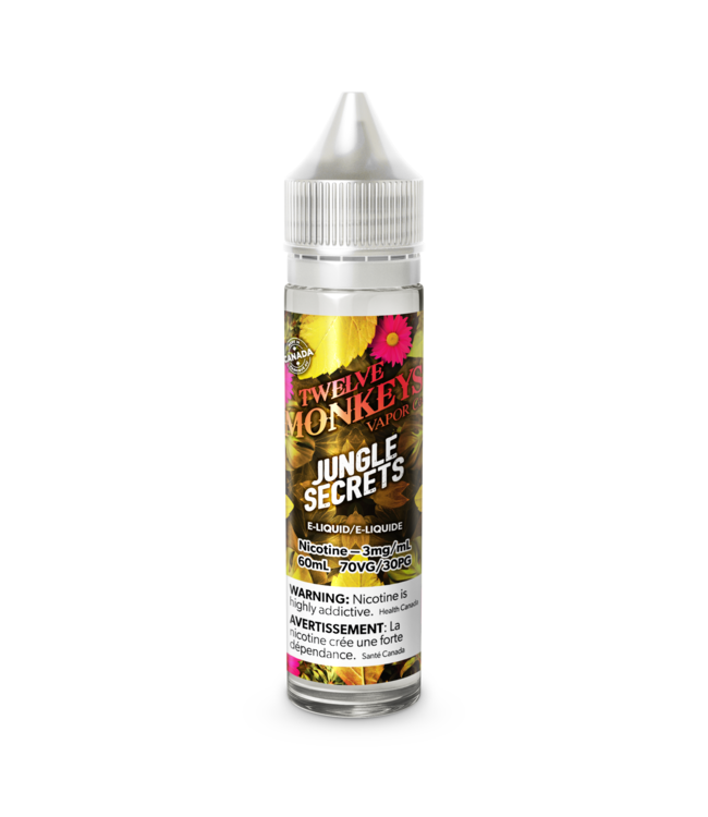 Twelve Monkeys 60ml Twelve Monkeys - Jungle Secrets (ONTARIO)