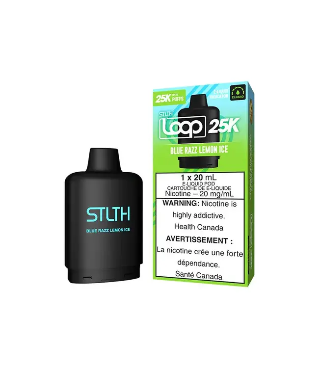 STLTH LOOP 25K (1pk) 20ml Pod - Blue Razz Lemon Ice (ONTARIO)