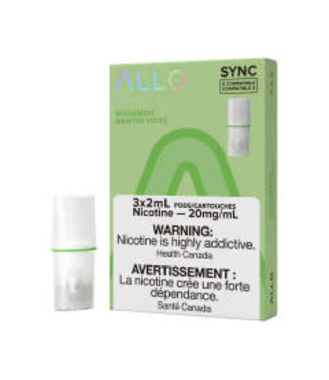 ALLO SYNC (3pk) Spearmint (ONTARIO)