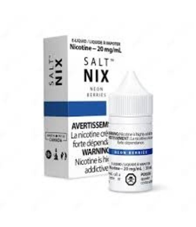 Salt Nix 30ml- Neon Berries (ONTARIO)