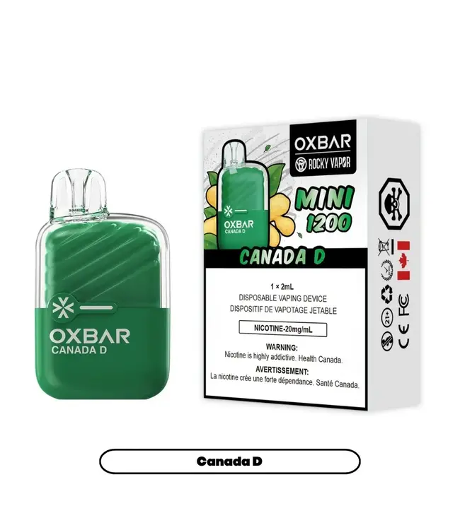 OXBAR MINI 1200 Disposable 2ml Canada D (ONTARIO)