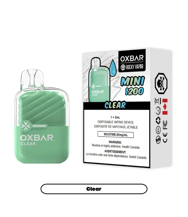 OXBAR MINI 1200 Disposable 2ml Clear (ONTARIO)