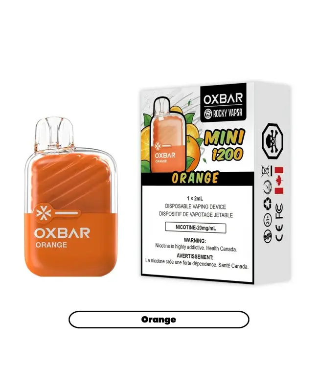 OXBAR MINI 1200 Disposable 2ml Orange (ONTARIO)