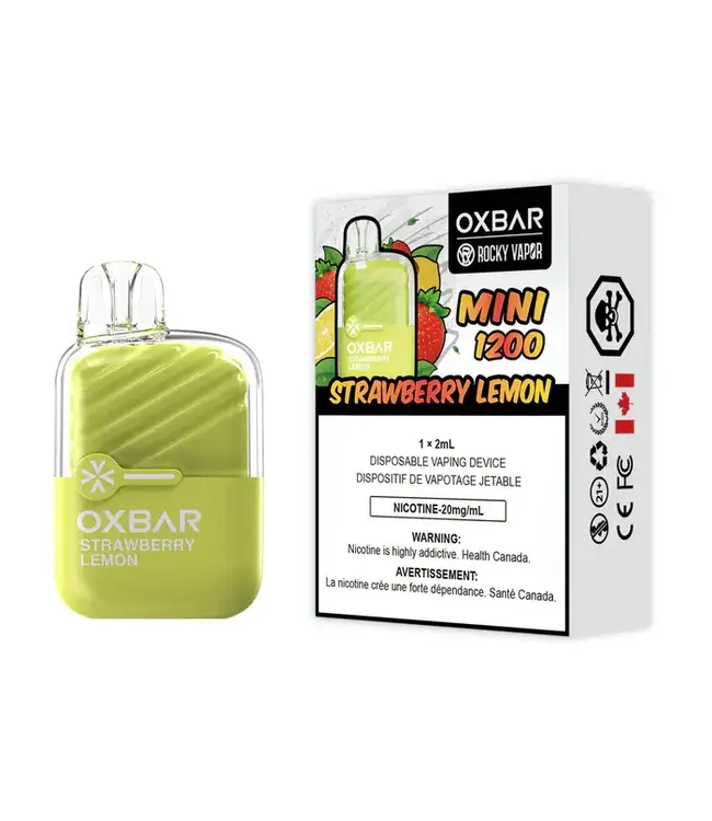 OXBAR MINI 1200 Disposable 2ml Strawberry Lemon (ONTARIO)