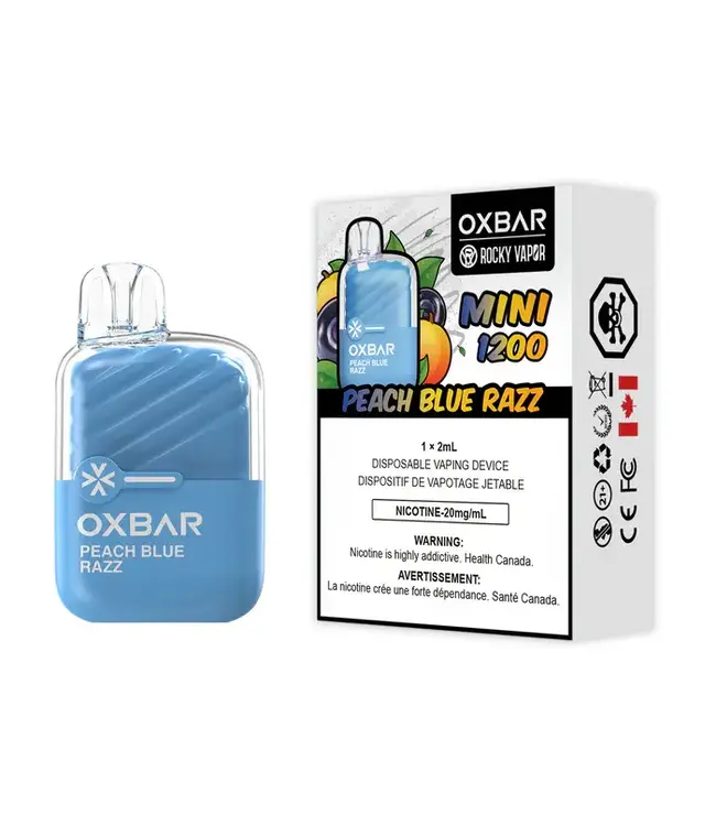 OXBAR MINI 1200 Disposable 2ml Peach Blue Razz  (ONTARIO)
