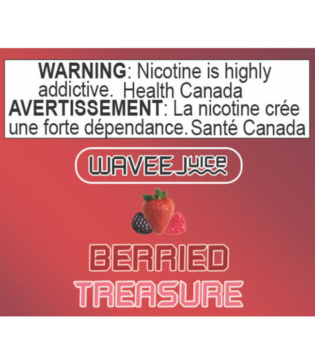 WAVEEJUICE - Berried Treasure - 60ml (ONTARIO)