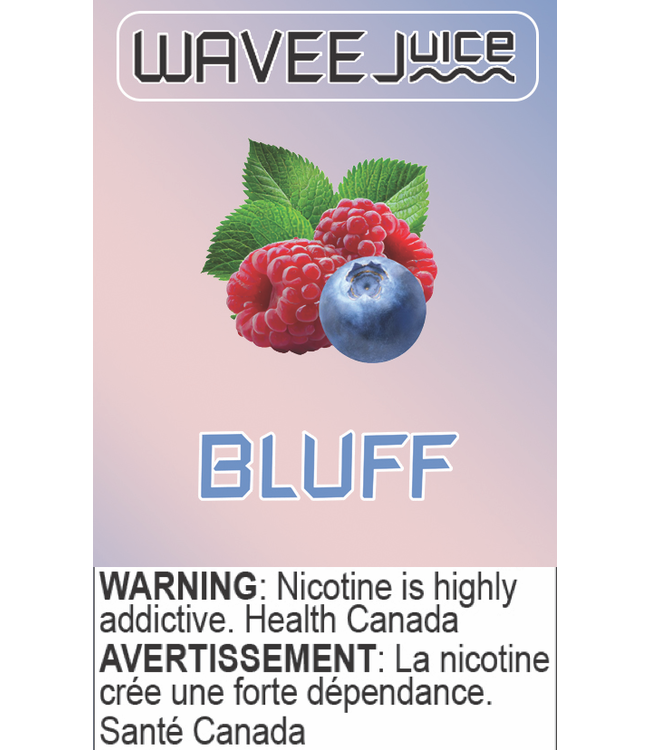 WAVEEJUICE 50/50 - Bluff - 60ml (ONTARIO)