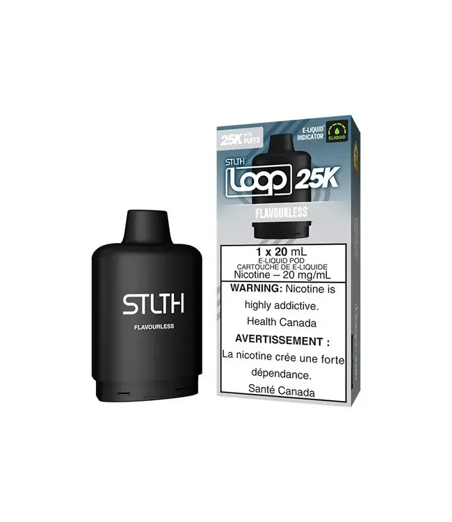 STLTH LOOP 25K (1pk) 20ml Pod - Flavourless (ONTARIO)