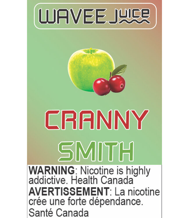 WAVEEJUICE 50/50 - Cranny Smith - 60ml (ONTARIO)
