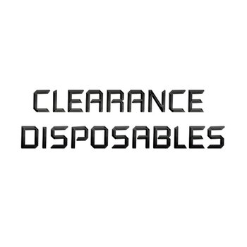 CLEARANCE DISPOSABLES (UP TO 10% OFF)