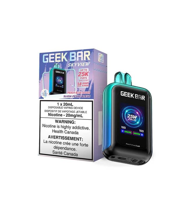 GEEK BAR SKYVIEW 25K Disposable 20ml Peach Blue Slush (ONTARIO)