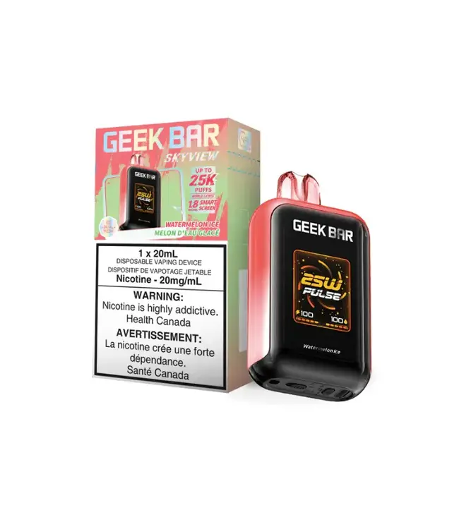GEEK BAR SKYVIEW 25K Disposable 20ml Watermelon Ice (ONTARIO)