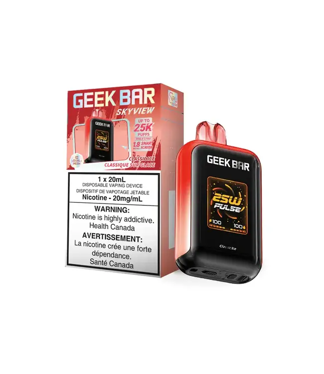 GEEK BAR SKYVIEW 25K Disposable 20ml Classic Ice (ONTARIO)