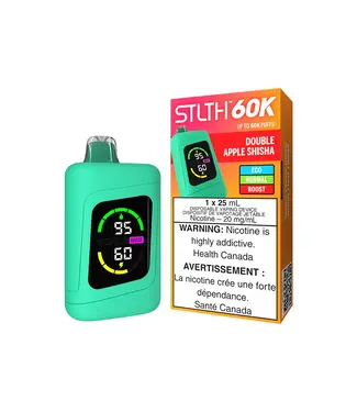 STLTH 60K Double Apple Shisha (ONTARIO)