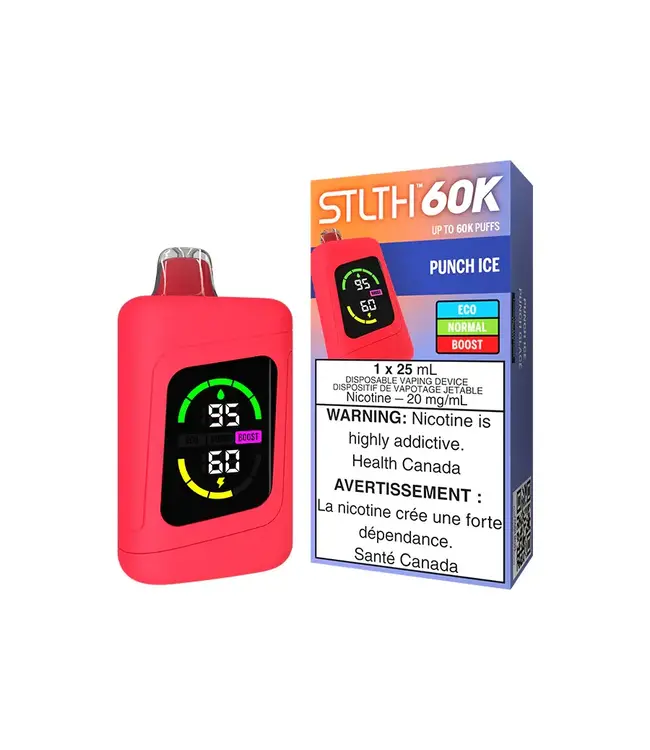 STLTH 60K Disposable 25ml Punch Ice (ONTARIO)