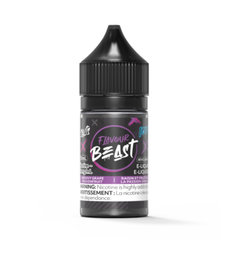 FLAVOUR BEAST SALT Groovy Grape Passionfruit Iced (ONTARIO)