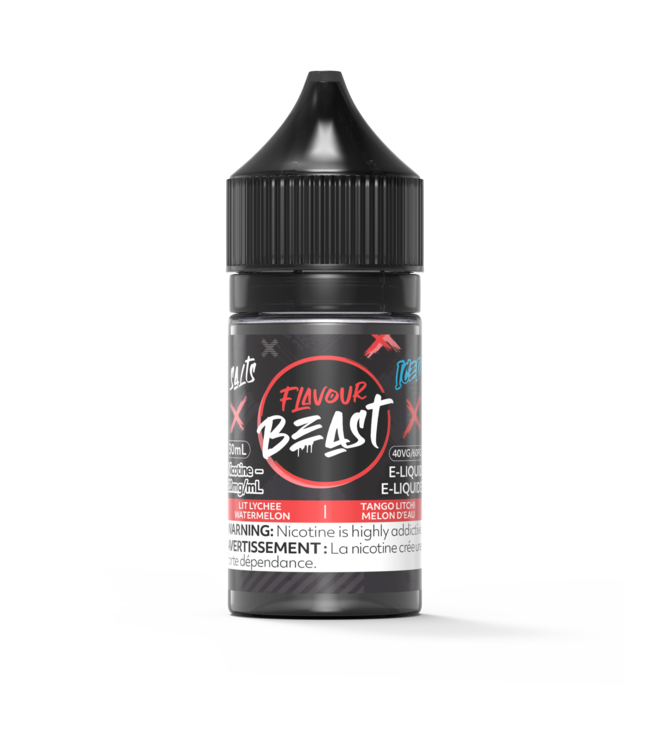 FLAVOUR BEAST SALT Lit Lychee Watermelon Iced (ONTARIO)