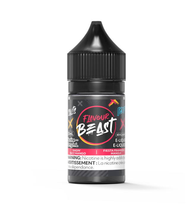 FLAVOUR BEAST SALT Ragin Razz Mango Iced (ONTARIO)