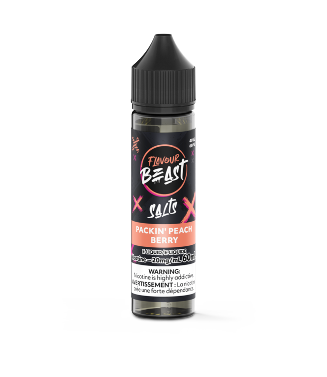 FLAVOUR BEAST SALT Packin' Peach Berry (ONTARIO)