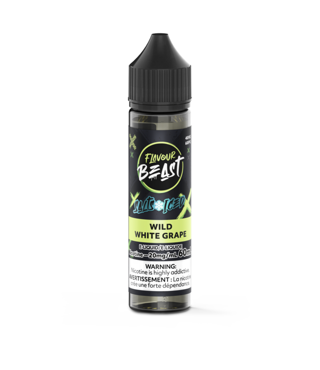 FLAVOUR BEAST SALT Wild White Grape Iced (ONTARIO)