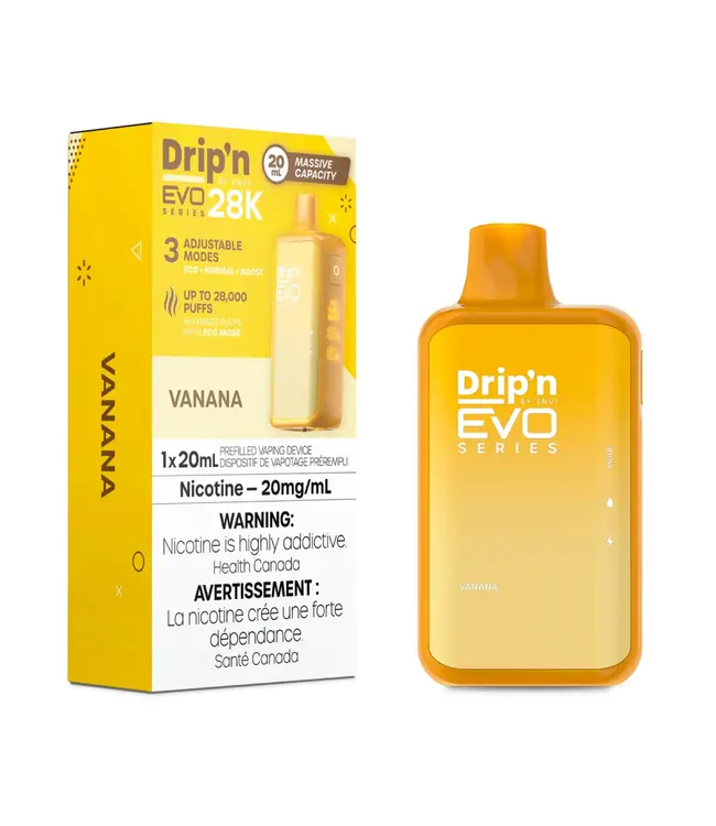 DRIP'N EVO 28K Disposable 20ml Vanana (ONTARIO)