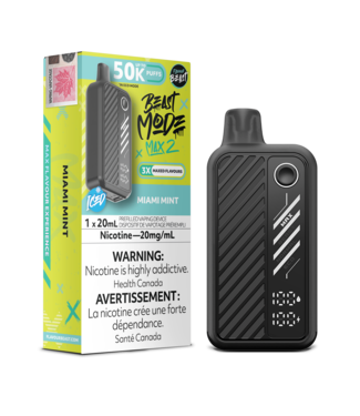 FLAVOUR BEAST MODE MAX 2 - 50K Miami Mint (ONTARIO)