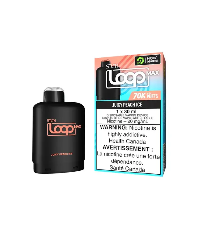 STLTH LOOP MAX 70k Pod - Juicy Peach Ice