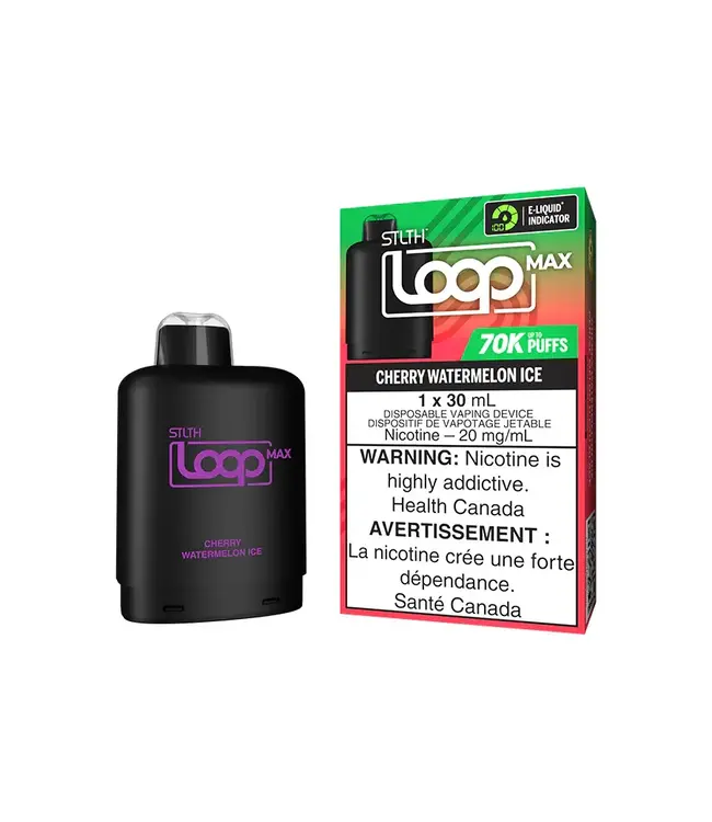 STLTH LOOP MAX 70k Pod - Cherry Watermelon Ice (ONTARIO)