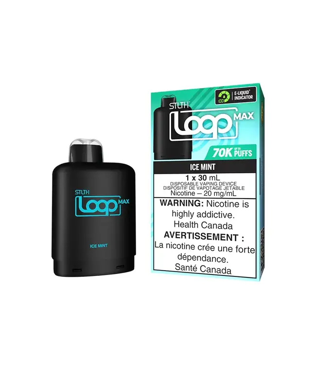 STLTH LOOP MAX 70k Pod - Ice Mint (ONTARIO)