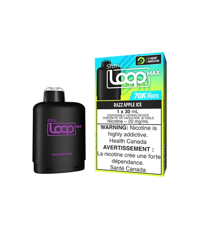 STLTH LOOP MAX 70k Pod - Razz Apple Ice (ONTARIO)