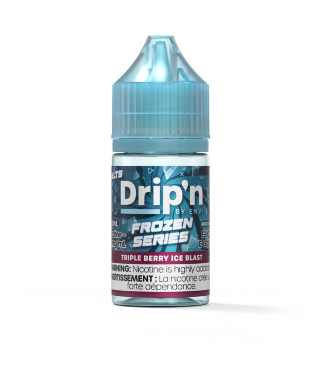 Drip'n Salt - Triple Berry Ice Blast (ONTARIO)