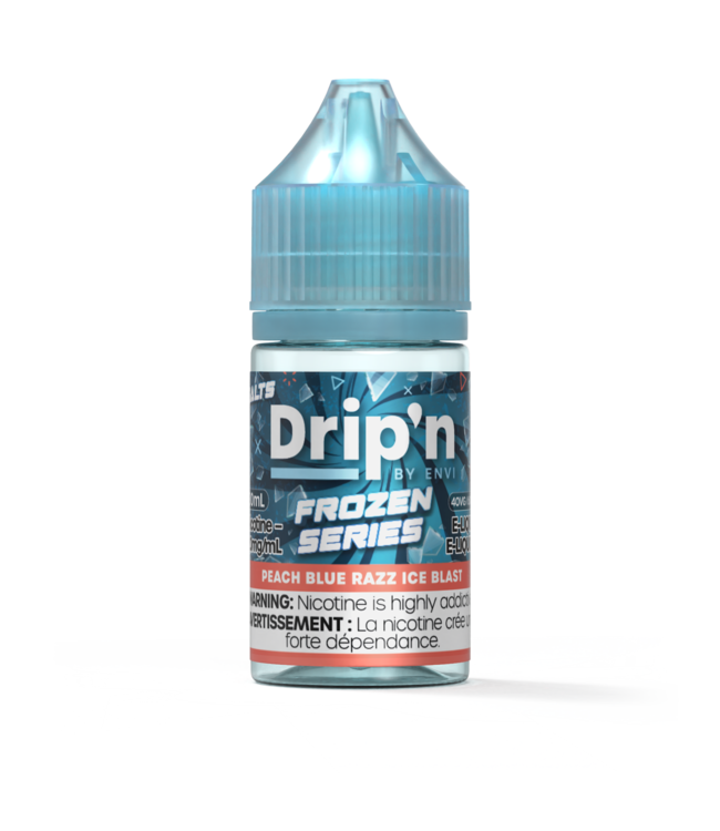Drip'n Salt - Peach Blue Razz Ice Blast (ONTARIO)