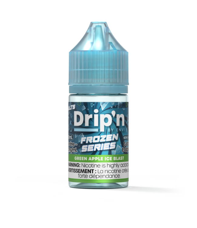 Drip'n Salt - Green Apple Ice Blast (ONTARIO)