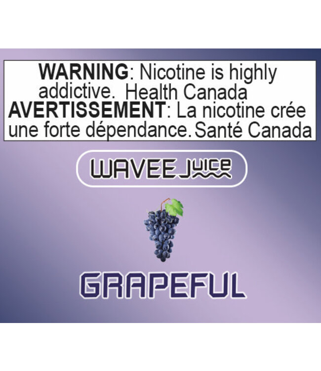 WAVEEJUICE 50/50 Salt - Grapeful (ONTARIO)