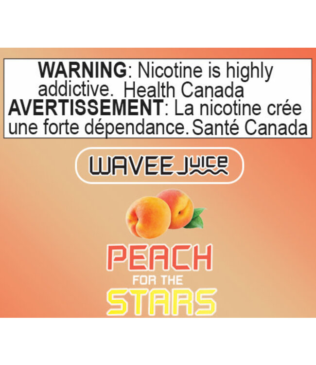 WAVEEJUICE 50/50 Salt - Peach for the Stars (ONTARIO)